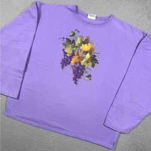 Vintage 90s soft as a grape sweatshirt‎